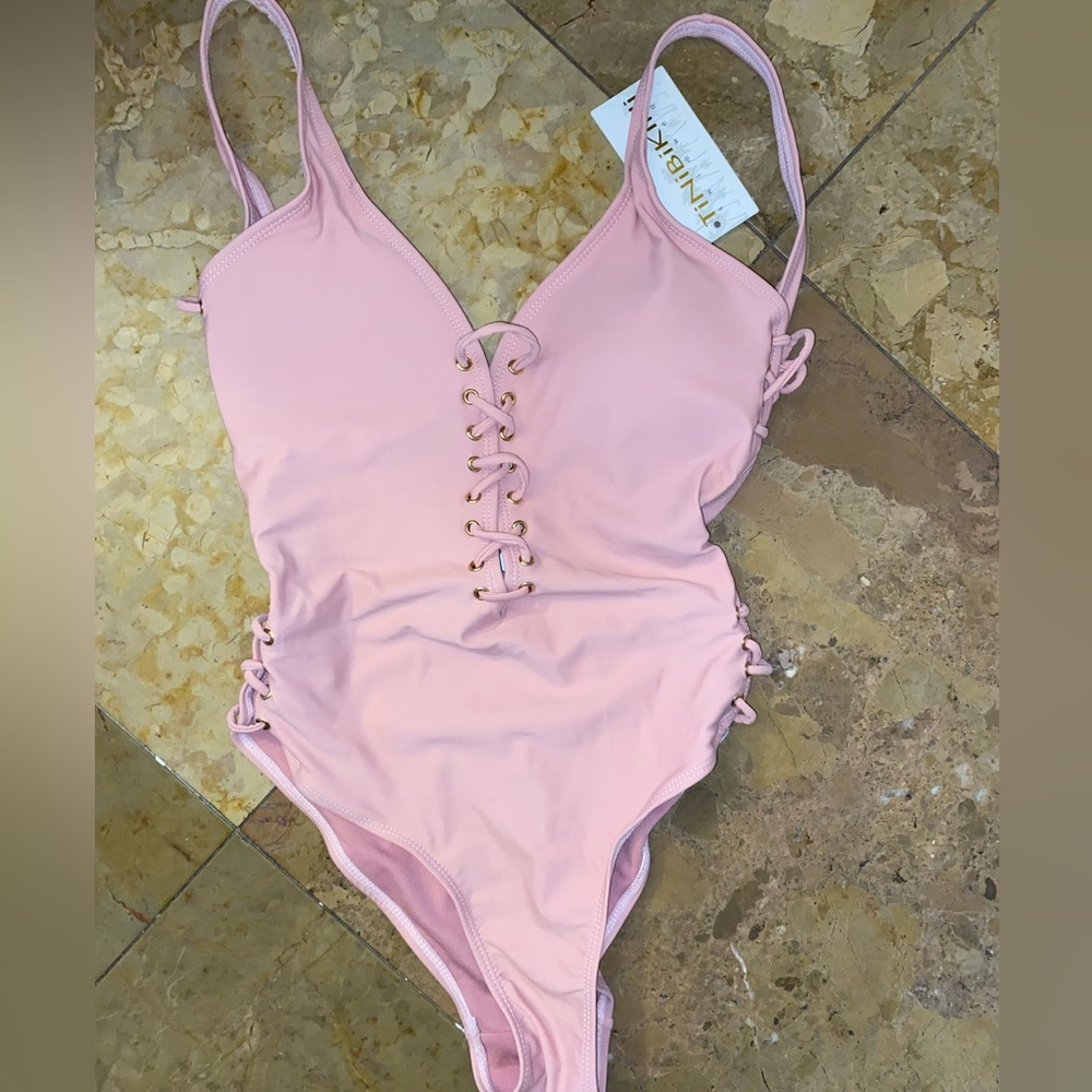 Blush Baby Pink one piece swimsuit